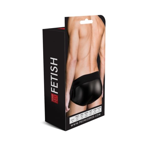 Prowler Red Wetlook Brief Black S - Image 4