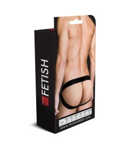 Prowler Red Wetlook Assless Jock Strap Black 2Xl