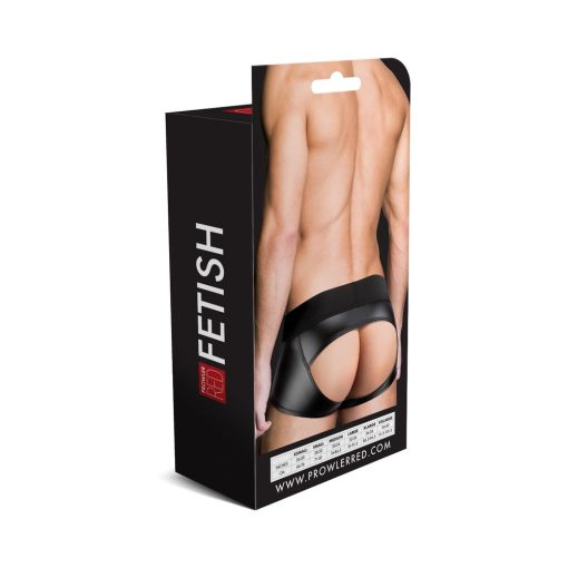 Prowler Red Wetlook Assless Trunk Black Xl - Image 4