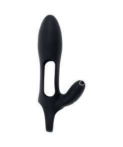 Zero Tolerance Nautilus Rechargable Vibrating Sleeve Remote Control Silicone Black