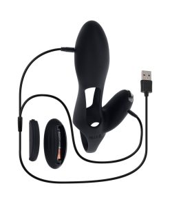 Zero Tolerance Nautilus Rechargable Vibrating Sleeve Remote Control Silicone Black