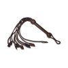 Prowler Red Leather Flogger Brown