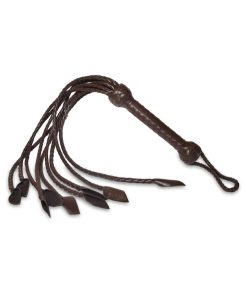 Prowler Red Leather Flogger Brown
