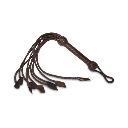 Prowler Red Leather Flogger Brown