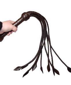 Prowler Red Leather Flogger Brown