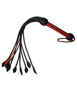 Prowler Red Short Handle Flogger Black/Red