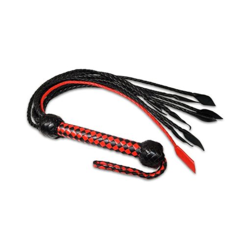Prowler Red Short Handle Flogger Black/Red - Image 2