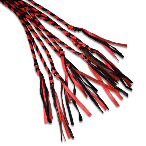 Prowler Red Long Handle Flogger Black/Red - Image 2