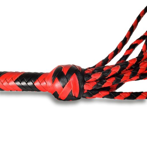 Prowler Red Long Handle Flogger Black/Red - Image 3