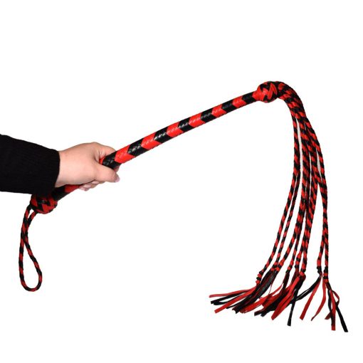 Prowler Red Long Handle Flogger Black/Red - Image 4