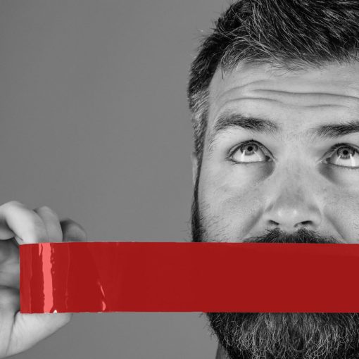 Prowler Bondage Tape Restraints Red 20M - Image 3