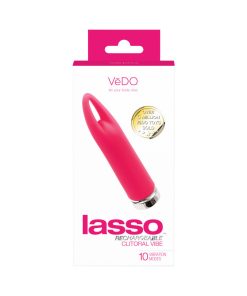Vedo Lasso Rechargeable Bullet Vibe Pink