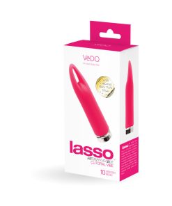 Vedo Lasso Rechargeable Bullet Vibe Pink
