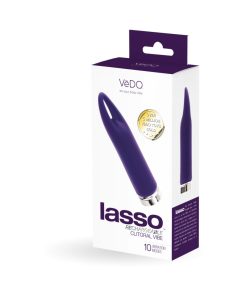 Vedo Lasso Rechargeable Bullet Vibe Purple