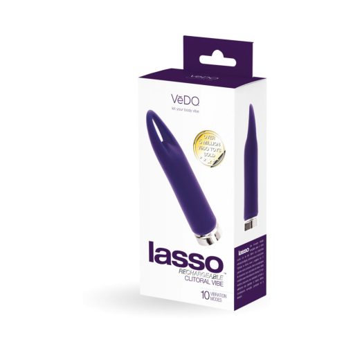 Vedo Lasso Rechargeable Bullet Vibe Purple - Image 5