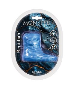 Monster Romance Reptilian Penis Sleeve With Ball Strap Silicone