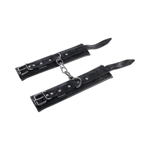 Sportsheets Velvet Noir Handcuffs - Image 5