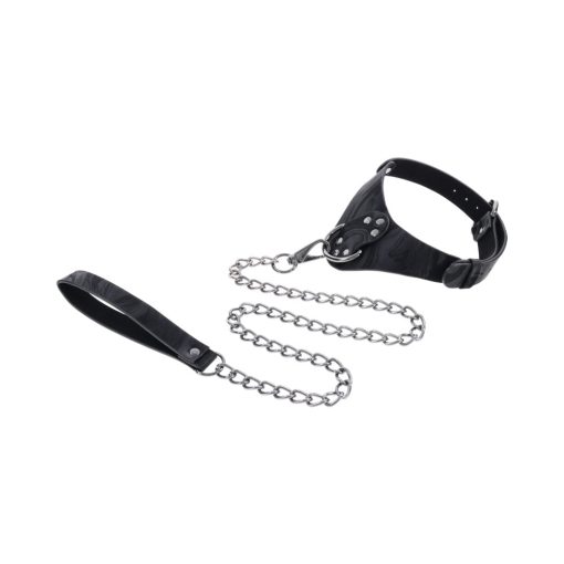 Sportsheets Velvet Noir Collar & Leash - Image 3