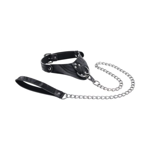 Sportsheets Velvet Noir Collar & Leash - Image 4