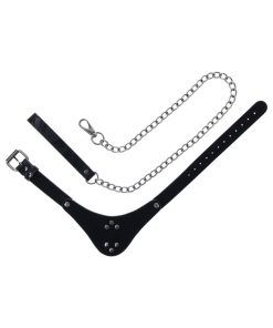 Sportsheets Velvet Noir Collar & Leash