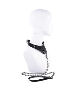 Sportsheets Velvet Noir Collar & Leash