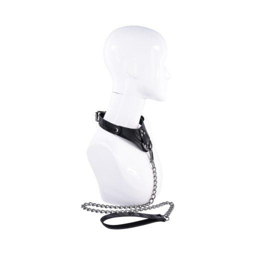 Sportsheets Velvet Noir Collar & Leash - Image 6