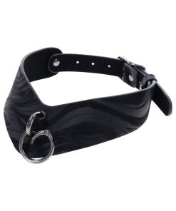 Sportsheets Velvet Noir Collar & Removable Clamps