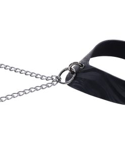 Sportsheets Velvet Noir Collar & Removable Clamps