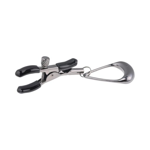 Sportsheets Velvet Noir Tuggable Nipple Clamps - Image 5