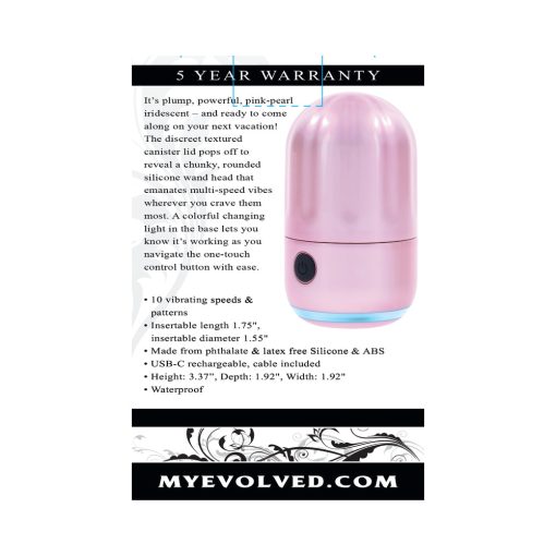 Evolved Vacation Vibes Vibrating Pink/Black - Image 12
