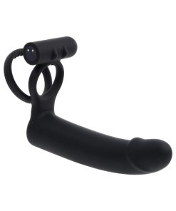 Gender X Full Swing Black Wearable Vibrator with Remote Control