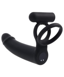 Gender X Full Swing Black Wearable Vibrator with Remote Control