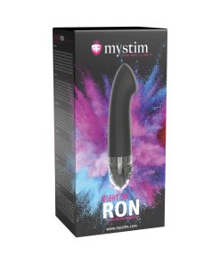 Mystim Right On Ron E-Stim Vibrator Black