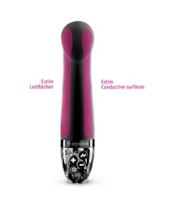 Mystim Right On Ron E-Stim Vibrator Black