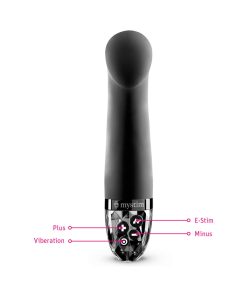 Mystim Right On Ron E-Stim Vibrator Black