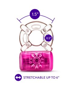 Play With Me Pleaser Rechargeable C-Ring Pink