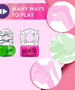 Play With Me Pleaser Rechargeable C-Ring Pink