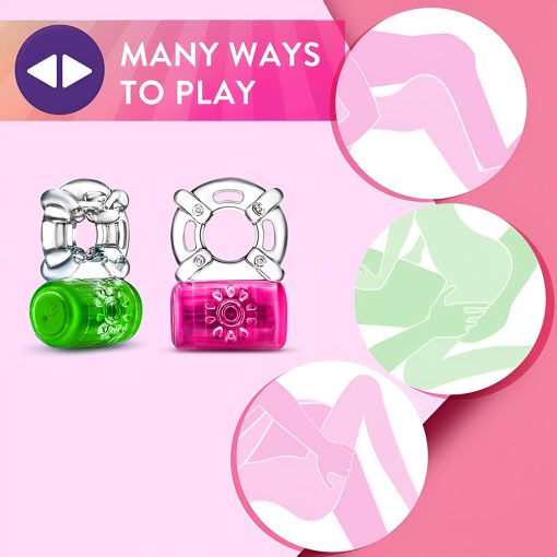 Play With Me Pleaser Rechargeable C-Ring Pink - Image 10