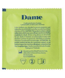 Dame Condom 12-Pack 9 Dame Condom 12-Pack