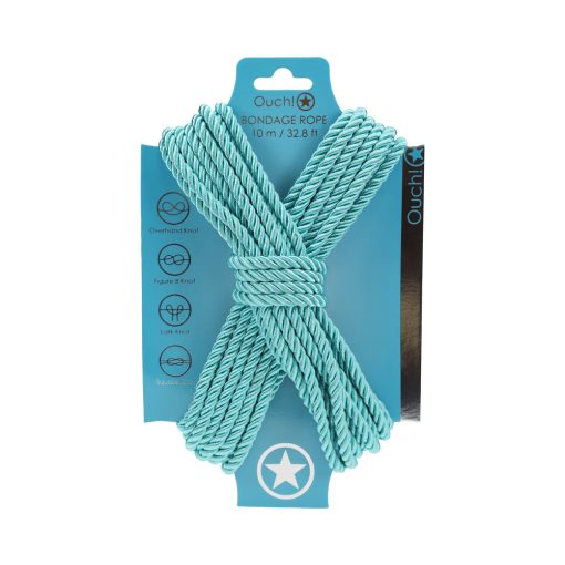 Ouch! Bondage Rope 10 M Nylon Blue