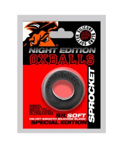 Oxballs Sprocket Comfort No-Roll Cockring Special Edition Night