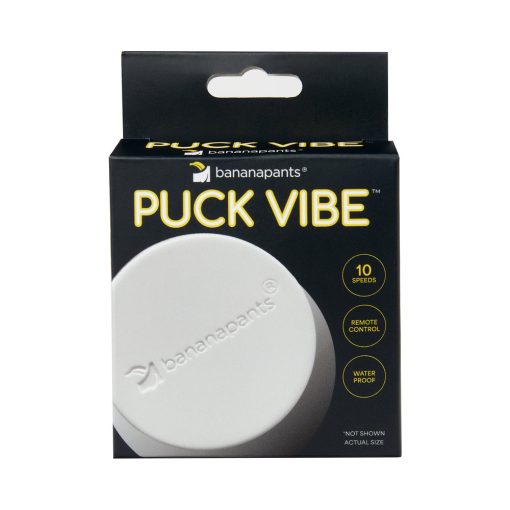 Banana Pants Remote Controlled Mini Vibrator Puck Vibe White - Image 7