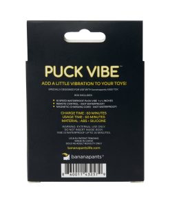 Banana Pants Remote Controlled Mini Vibrator Puck Vibe White
