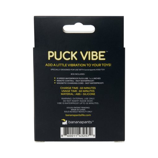 Banana Pants Remote Controlled Mini Vibrator Puck Vibe White - Image 9