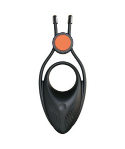 Cockpower Vibrating Ring With Adjustable Cock Tie Black