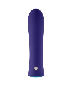 Femmefunn Hana Silicone Bullet Vibrator Thumping Waterproof Dark Purple