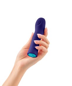 Femmefunn Hana Silicone Bullet Vibrator Thumping Waterproof Dark Purple