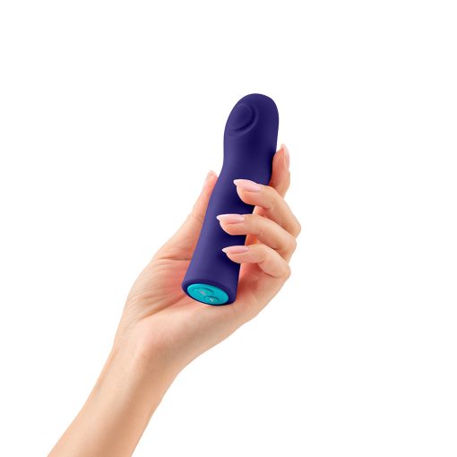 Femmefunn Hana Silicone Bullet Vibrator Thumping Waterproof Dark Purple - Image 9