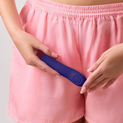 Femmefunn Hana Silicone Bullet Vibrator Thumping Waterproof Dark Purple - Image 10