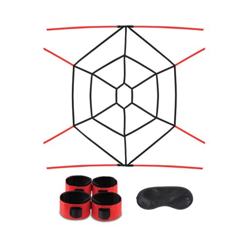Lux Fetish Webbed Up Bedspreader Restraint System - Image 2
